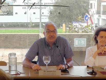 Xavier Pla va parlar del tema a la dotzena edició del Fòrum del Patrimoni Literari, que es va celebrar a la Fundació Pla de Palafrugell.