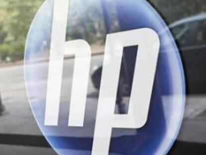 El logo de HP