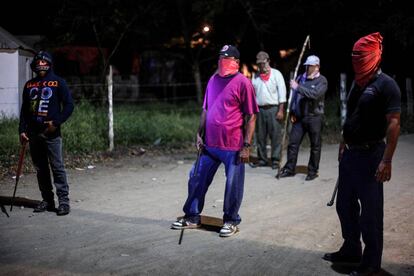 Autodefensas en Piedras Negras, Veracruz, cuando se alzaron en 2013.