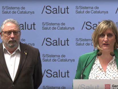 La consejera de Salud, Alba Vergés.