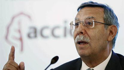 El presidente de Red Eléctrica de España, José Folgado.