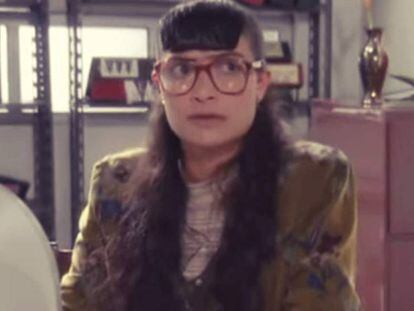 La actriz Ana María Orozco, en 'Yo soy Betty, la fea'. / Vídeo promocional de la serie.