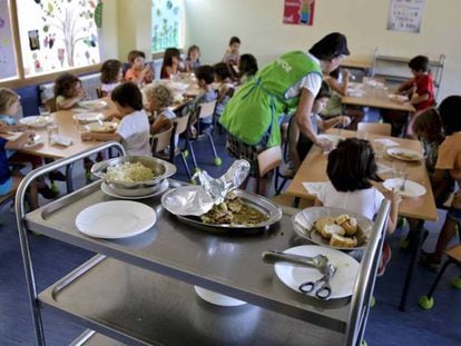 Comedores escolares Cataluña