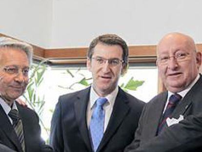 Las cajas gallegas acuerdan una presidencia rotatoria para su fusión