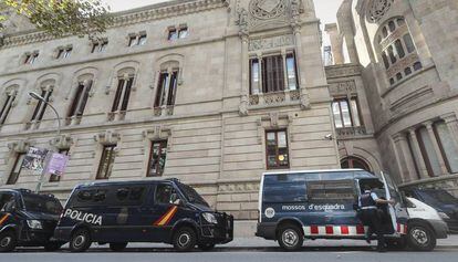 El Tribunal Superior de Justicia de Cataluña, en una imagen de archivo.