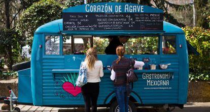 México es uno de los países exportadores de los camiones de comida.