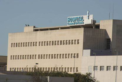 Fachada del hospital de Vinaròs (Castellón). 