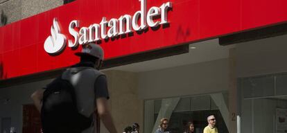 Sucursal del Banco Santander.