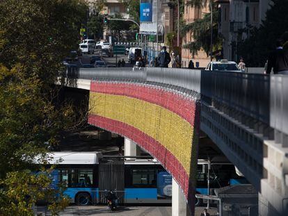 Villacís defiende adornar las calles con banderas de España por Navidad: "Representa más a los madrileños que Bildu".