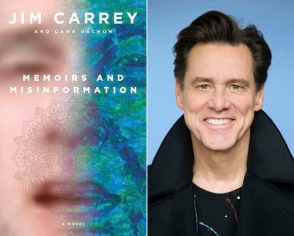 La portada del libro de memorias de Jim Carrey.
