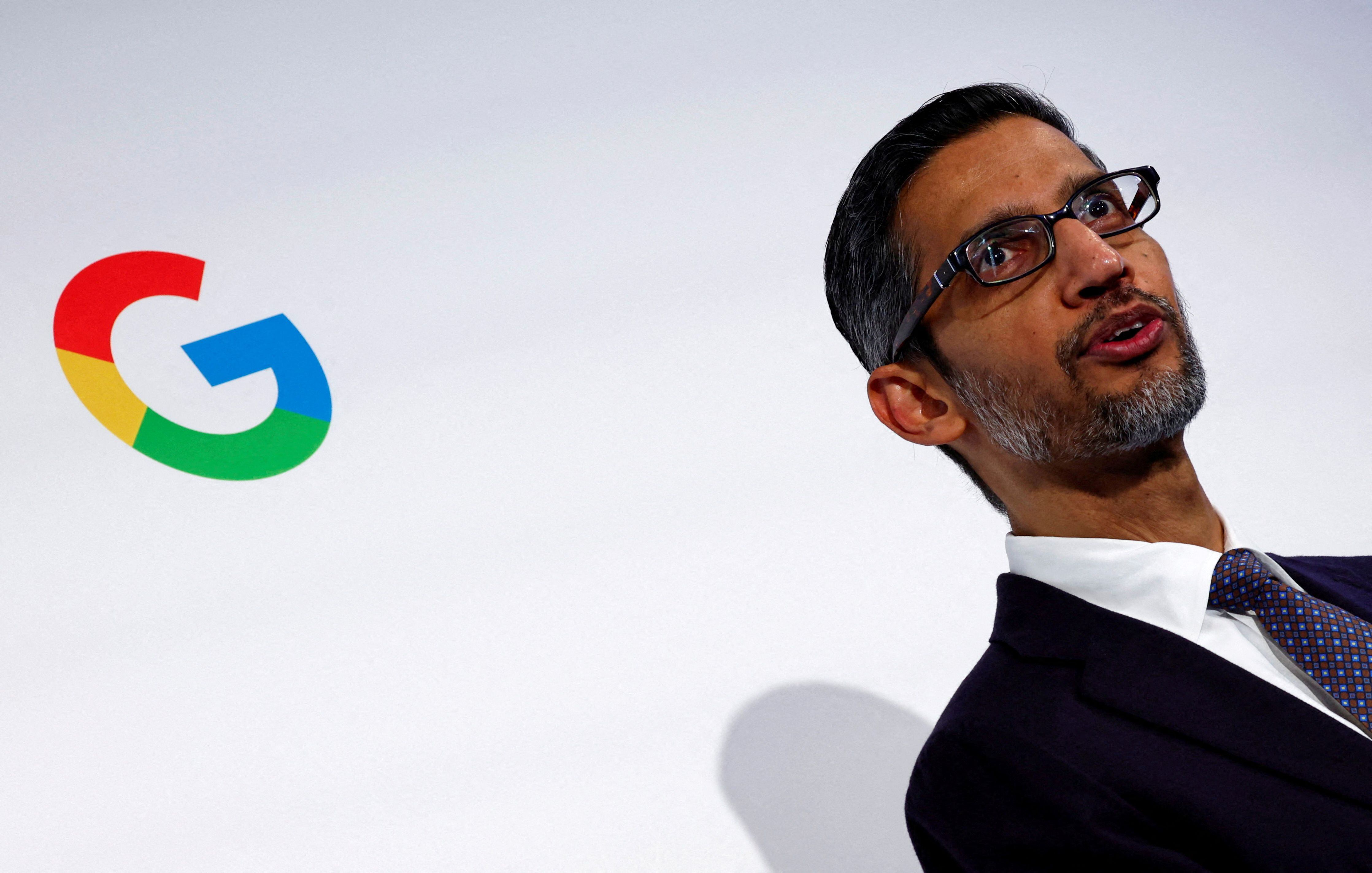 Sundar Pichai, consejero delegado de Google y Alphabet.