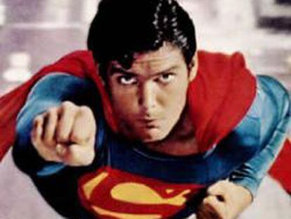 Personaje de superman interpretado por el actor Christopher Reeve