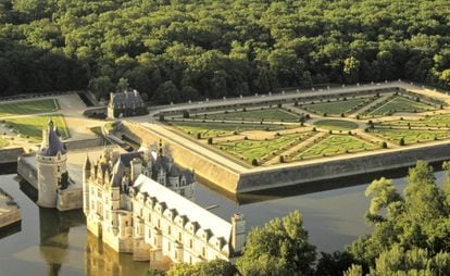 El Château de Chenonceau, en el valle del Loira (Francia).