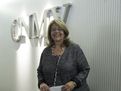 La presidenta de la CNMV, Elvira Rodr&iacute;guez.