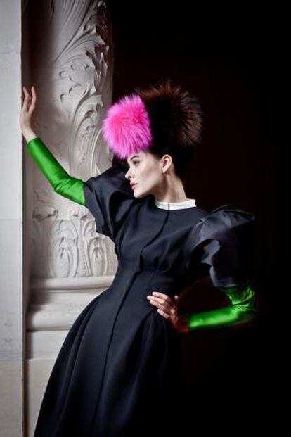 Un diseño de Christian Lacroix para Schiaparelli.