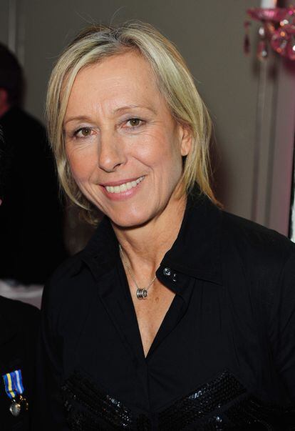 La ex tenista Martina Navratilova, en una imagen de abril de 2010