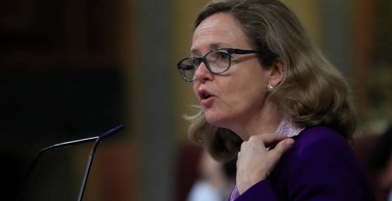 Nadia Calviño, vicepresidenta tercera del Gobierno.