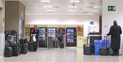 Sala de Firmas en el aeropuerto de Madrid-Barajas, donde se reúnen las tripulaciones antes de cada vuelo.
