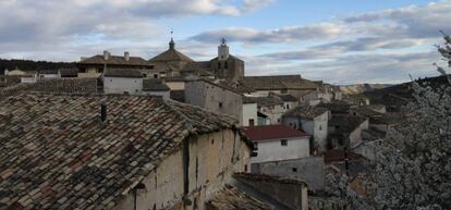 Vista de la villa ducal de Pastrana.