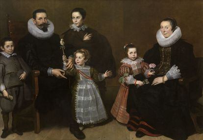 'Familia' (1631), de Cornelis de Vos (Hulst, Países Bajos, 1585 - Amberes Bégica, 1651).