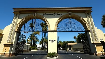 La legendaria puerta ‘Melrose’ que da entrada a los estudios de la Paramount.