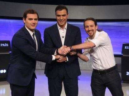 Mariano Rajoy pincha en Telecinco y 13TV alcanza un 4% de ‘share’ con ‘El gran debate’ de EL PAÍS