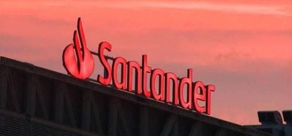 Logotipo de Banco Santander