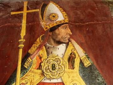 Óleo del cardenal Cisneros, de Borgoña.