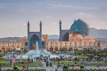 Plaza de Naghsh-e-Jahan, en Isfahán.