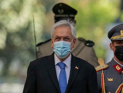 El presidente chileno Sebastián Piñera, el 8 de noviembre, en Santiago.
