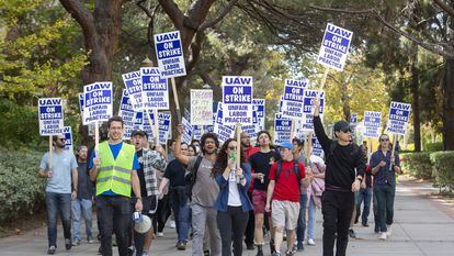 Over 48,000 academic workers at the University of California have joined strike action demanding salary increases to meet rising living costs.