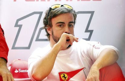 Fernando Alonso, en el circuito de Sochi.