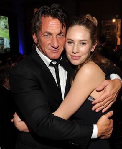 Sean Penn con su hija Dylan.
