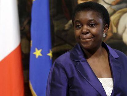 La ministra de Integraci&oacute;n italiana el pasado abril. 