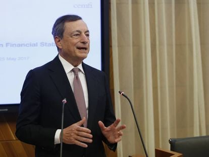 Mario Draghi, presidente del Banco Central Europeo (BCE)