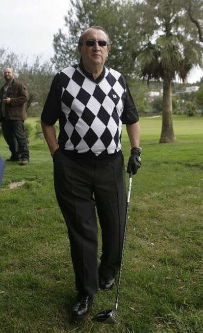 Carlos Fabra, en un torneo de golf.