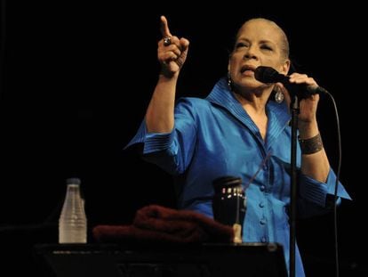 Patti Austin, en el festival de jazz de Vitoria. 