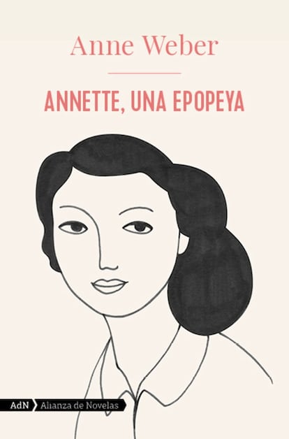 portada 'Annette, una epopeya', ANNE WEBER. EDITORIAL AdN