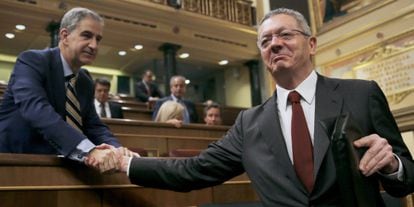 El ministro de Justicia, Alberto Ruiz-Gallardón.