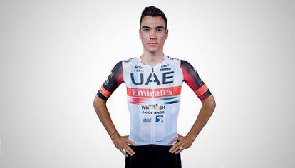 Juan Ayuso, ciclista del UAE.