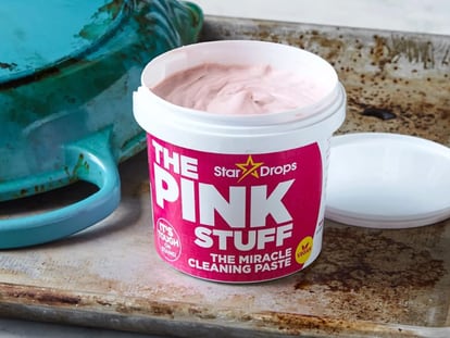 ¿Dónde comprar The Pink Stuff? Este magnífico limpiador se vende en plataformas como Amazon.
