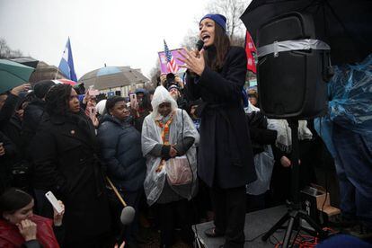 La congresista demócrata Alexandria Ocasio-Cortez