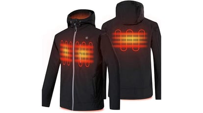 Chaleco calefactable inteligente para hombre y mujer, chaqueta calefactora  eléctrica, abrigo térmico cálido para exteriores, calentador USB para  invierno