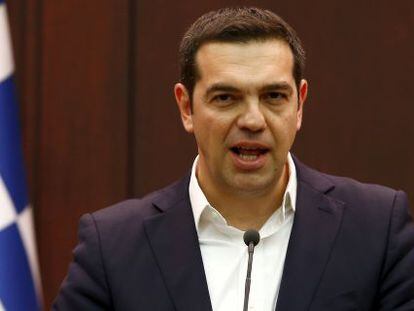 Alexis Tsipras, primer ministro griego. 