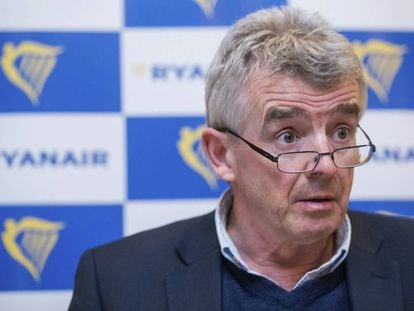 El consejero delegado de Ryanair, Michel O'Leary.
