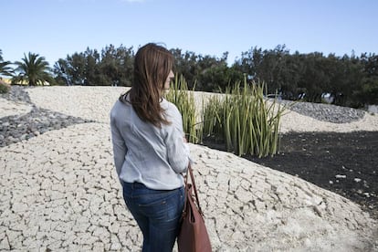 Mujer inseminada equivocadamente. Parque Los Alisios, Vecindario.