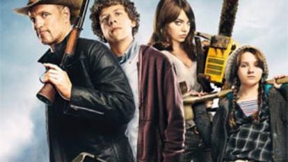 Cartel de Bienvenidos a Zombieland