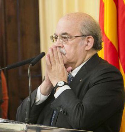 Andreu Mas-Colell, consejero de Economía de la Generalitat.