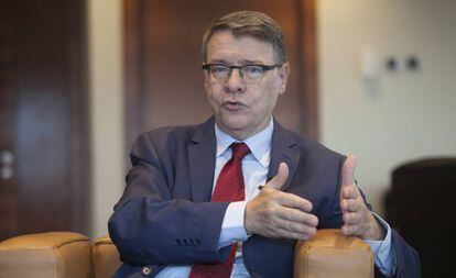 Jordi Sevilla, presidente de Red Eléctrica de España, el pasado noviembre.