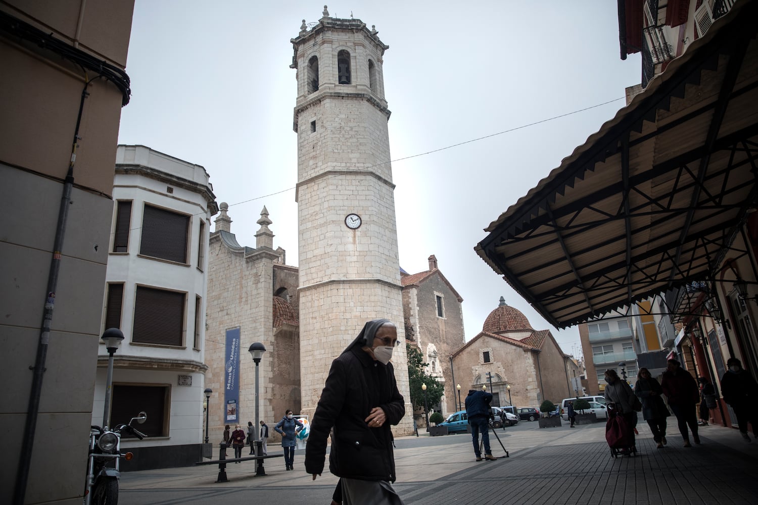 El campanario de Benicarló (Castellón).